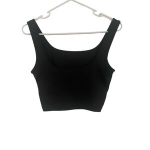 Shein Crop Top Large Black